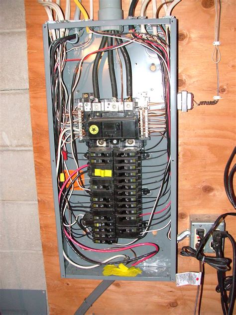 do breaker boxes get installed before electric meters|electrical breaker without permit.